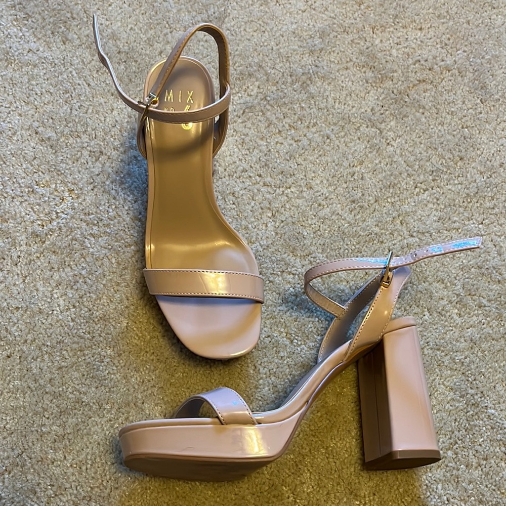 Light pink heels
